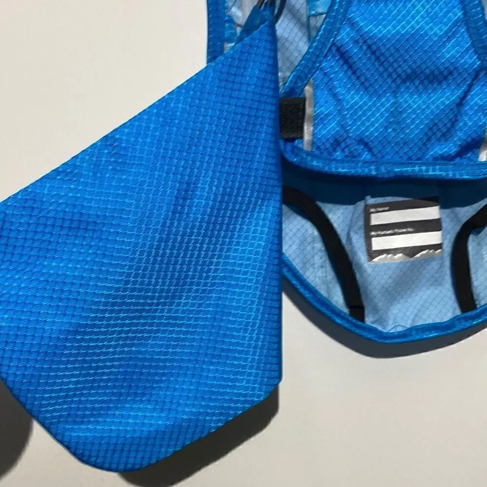 Arcadia Trail‎ Dog's High Visibility Blue Raincoat Size Extra Small NWT